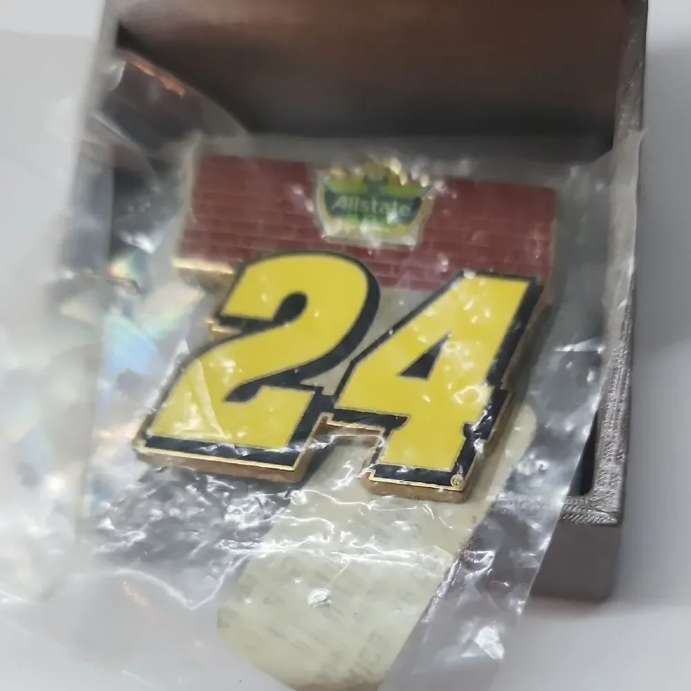 Allstate Jeff Gordon Racing Pin with Number 24 Indianapolis Motor Speedway